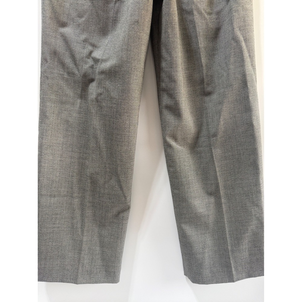 Harve' Benard by Holtzman Women Y2k 100% Wool Pants Business Casual Pleat - Picture 10 of 14
